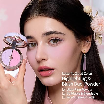 Flower Knows Butterfly Cloud Collar