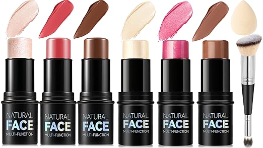 3Pcs Cream Contour Stick Makeup Kit
